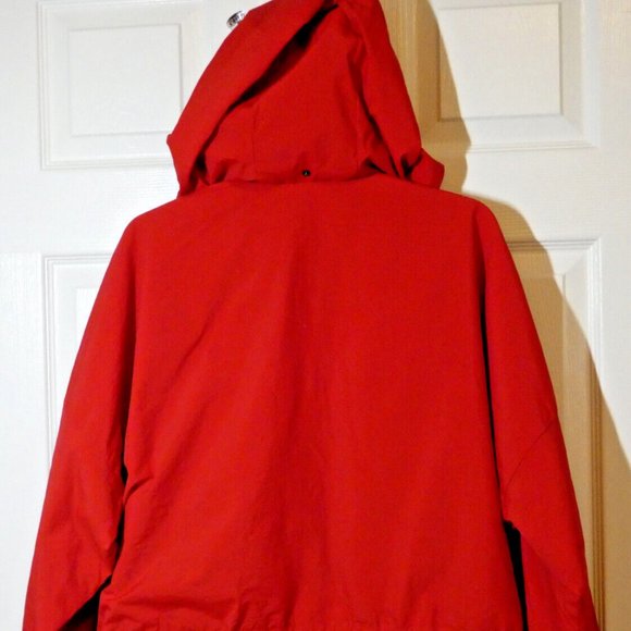 Lucky Brand Jacket Red Nylon Wind Rain Warm Long Sleeve size L - Picture 7 of 10